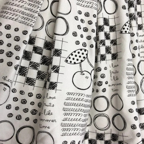 Mayoral dress sleeveless black & white cherry‎ print size 18 months - Picture 8 of 10